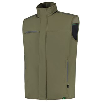 Tricorp 402709 Tech Shell Bodywarmer RE2050 Legergroen maat 3XL