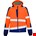 Opsial Softshell jas oranje-marineblauw High-Visibility - maat 3XL