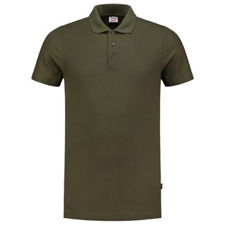 Tricorp Casual 201005 Slim-Fit Heren poloshirt Legergroen XL