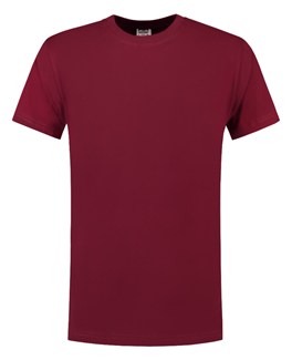 Tricorp T-shirt - Casual - 101001 - wijn rood - maat 4XL