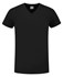 Tricorp T-shirt V-hals fitted - Casual - 101005 - zwart - maat 4XL