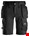 Snickers Workwear 6141 Korte broek met holsterzakken zwart - maat 60
