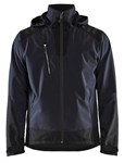 Blåkläder 4749 Softshell jack - blauw/zwart maat 4XL