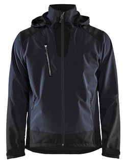 Blåkläder 4749 Softshell jack - blauw/zwart maat 4XL