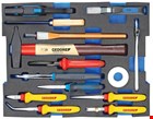GEDORE assortiment elektricien - 2/2 CT - L-BOXX 136 - 15delig