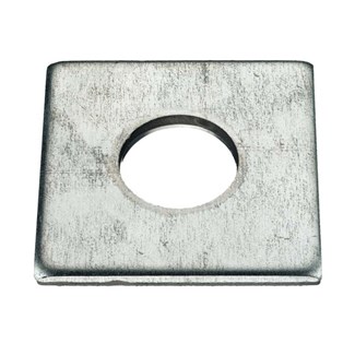 Gebr. Bodegraven volgplaat M16 - 60x60mm - verzinkt