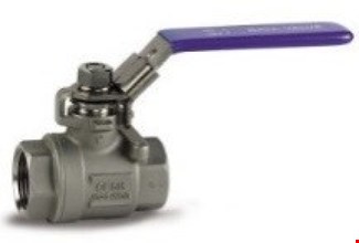 Kogelkraan - RVS 316 - 2delig - 1.1/2" - binnen/binnen