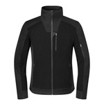 HAVEP knitfleece vest Revolve 10095 zwart/charcoal maat L