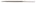 Bahco vijl 3-kant - zonder hecht - basterd - 150mm - 1-170-06-1-0