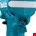 Makita instelbare slagmoersleutel - DTWA190Z - 14,4 V - 185 Nm - excl. accu en lader - in doos