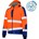 Opsial Softshell jas oranje-marineblauw High-Visibility - maat L