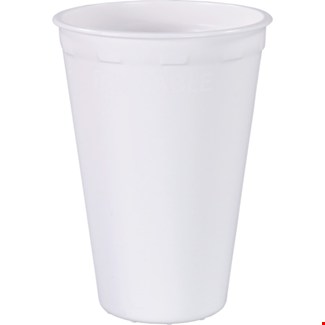 Depa drinkbekers REUSABLE automaat 180ml wit (40 stuks)