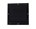 Nedco gevelrooster met vaste lamellen - 300x300mm - zwart - aluminium - met schroeven