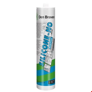 Zwaluw Silicone-NO + Sanitary - 310 ml koker - wit