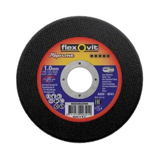 Flexovit doorslijpschijf - voor rvs/inox