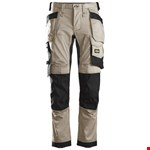 Snickers Workwear 6241 Stretch Werkbroek met holsterzakken khaki/zwart - maat 44