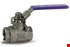 Kogelkraan - RVS 316 - 2delig - 3/8" - binnen/binnen