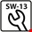 Proftec houtdraadbout [25x] - VZ - SW-13 - 8x80mm