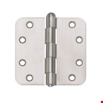 BSW scharnier - 76x76 mm - afgerond - gegalvaniseerd ongemonteerd