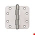 BSW scharnier - 76x76 mm - afgerond - gegalvaniseerd ongemonteerd