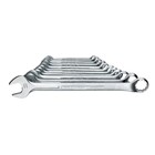 GEDORE ringsteeksleutelset - 1 B-011 - 10° - gebogen - 8-22 mm - 11-delig