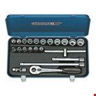 GEDORE dopsleutels - 30 H MU-10 - 3/8 inch - 6-22 mm - in stalen doos - 22-delig