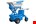 Delmer EMD500HL E-Mini Dumper - met High-Tip Hydraulische kiepbak