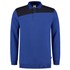 Tricorp polosweater - Bicolor Naden - 302004 - koningsblauw/marine blauw - maat M