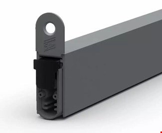 EllenMatic Soundproof automatische valdorpel alu. 828 mm