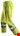 Snickers Workwear regenwerkbroek PU - 8243 - geel - maat XXL