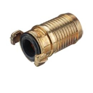 Geka messing klauwkoppeling - met slangpilaar - 32 mm - 1.1/4 inch