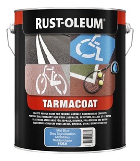 Rust-Oleum vloerverf - Tarmacoat - middengrijs - 5l - blik