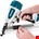 Makita 8 bar brad tacker - AF635 - 15 Ga - in koffer - met olie en veiligheidsbril