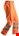Snickers Workwear regenwerkbroek PU - 8243 - oranje - maat L
