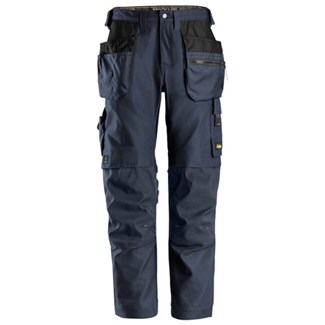 Snickers Workwear 6224 Canvas+ werkbroek met holsterzakken blauw - maat 56