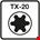 Blackline scharnierschroef [100x] - HCP - platkop 8mm - TX-20 - 4.5x40mm