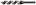 Bahco slangenboor - 9626 - lang - hout - 16 x 460 mm