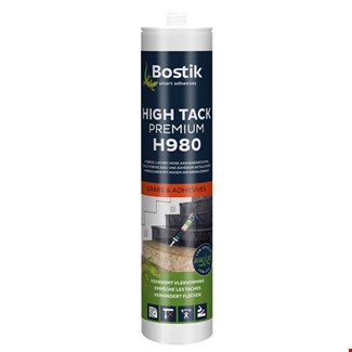 Bostik High Tack Premium lijmkit - H980 - zwart - koker 290 ml