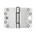 BSW glijlagerscharnier - 818 Allround - SKG*** - afgerond - 89x127x3 mm - gegalvaniseerd