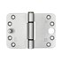 BSW glijlagerscharnier - 818 Allround - SKG*** - afgerond - 89x127x3 mm - gegalvaniseerd