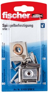 fischer DHZ SPBE K + SX6 Spiegelbevestiging 91424