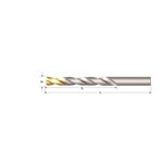 DORMER korte spiraalboor A002 -HSS-TiN -DIN338 - zelfcentrerend 4.1 mm - A0024.1