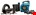 Makita accu bladblazer/-zuiger - DUB363PT2V - 2x18V - 2x5.0 Ah accu en duo snellader - in doos