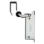 DICTATOR deuropvanger hydraulisch - 1400 - cilinder regelbaar - chroom inclusief  plafondhaak 1014