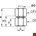 Legris - opschroefkoppeling - recht - 10 mm x 3/8" - BSPP - 0114 10 17