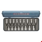 GEDORE dopsleutel-schroevendraaierset - 1/2" - TORX - in stalen cassette