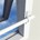 SecuBar Twist - barrièrestang - staal - op de dag - wit - set - stang incl. Twist nokken wit (2) - 99 cm - 2010.365.310