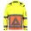 Tricorp soft shell Jack Verkeersregelaar - Safety - 403002 - fluor oranje/geel - maat 3XL