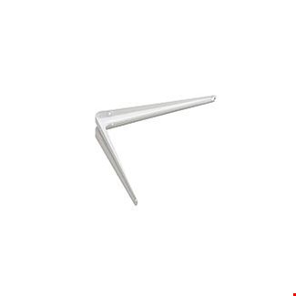 DX plankdrager - staal geperst - 280 x 345 mm - wit gelakt
