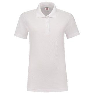 Tricorp Casual 201006 Dames fitted poloshirt Wit maat M